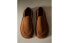 Topstitched leather babouche slippers