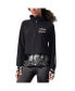 Фото #1 товара Women's Black Baltimore Ravens Grace Raglan Full-Zip Running Jacket