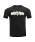 ფოტო #2 პროდუქტის Men's Black Minnesota Vikings Retro Striper T-shirt