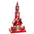 Фото #4 товара Новогоднее украшение Красный Деревянный дом 17 x 18 x 56 cm