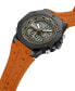 Фото #2 товара Наручные часы ARMANI EXCHANGE Men's Chronograph Blue Silicone Strap Watch 47mm.
