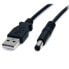 Фото #1 товара StarTech.com USB to 5.5mm Power Cable - Type M Barrel - 2m - 2 m - USB - Barrel type M