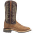 Фото #1 товара Lucchese Rudy Square Toe Cowboy Mens Brown Casual Boots M4091-WF