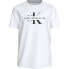 CALVIN KLEIN JEANS Disrupted Outline Monologo short sleeve T-shirt