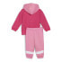 Фото #2 товара Puma TwoPiece Minicats Colorblock Full Zip Jacket & Joggers Set Toddler Girls Si