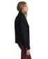 ფოტო #2 პროდუქტის Women's Textured Wool Retro Pea Coat