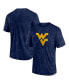 Фото #1 товара Men's Navy West Virginia Mountaineers Camo Logo T-shirt