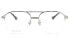 Фото #2 товара Оправа GUCCI GG0745O 4 Silver Men's Metal Eyeglass Frame