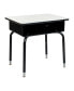 Фото #2 товара Student Desk With Open Front Metal Book Box - School Desk