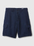 Фото #5 товара 8" Linen-Cotton Cargo Shorts