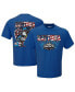 Фото #1 товара Men's Royal 2023 Daytona 500 Two Spot Knit Patriotic Eagle T-shirt