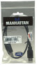 Фото #4 товара Manhattan USB-A to USB-B Cable - 0.5m - Male to Male - 480 Mbps (USB 2.0) - Equivalent to USB2HAB50CM - Hi-Speed USB - Black - Lifetime Warranty - Polybag - 0.5 m - USB A - USB B - USB 2.0 - Male/Male - Black