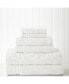 Фото #1 товара 6-Pc. Jacquard/Solid Medallion Swirl Towel Set