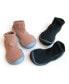 Фото #6 товара Toddler First Walk Sock Shoes Lace trim - Simple Black