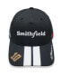 ფოტო #1 პროდუქტის Men's Black, White Aric Almirola Smithfield Uniform Adjustable Hat