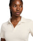 ფოტო #3 პროდუქტის Women's Sportswear Essential Short-Sleeve Polo Top
