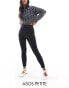 Фото #2 товара ASOS DESIGN Petite tailored high waist skinny trousers in black