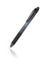 Pentel Energel X - Retractable gel pen - Black - Black - Translucent - Plastic - Rubber - Rubber - Ambidextrous