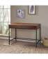 Фото #3 товара Industrial Acacia Wood Storage Desk Durability and Style Combined