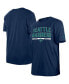 ფოტო #2 პროდუქტის Men's Navy Seattle Mariners Batting Practice T-shirt