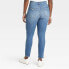 Фото #4 товара Women's High-Rise Distressed Skinny Jeans - Universal Thread Medium Wash 4