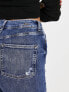 Фото #3 товара JJXX Vienna premium high waisted distressed skinny jeans in mid blue