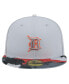 Фото #4 товара Men's Gray Detroit Tigers Active Team Camo 59FIFTY Fitted Hat