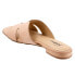Фото #5 товара Trotters Nell T2316-130 Womens Beige Leather Slip On Slides Sandals Shoes 10