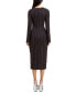 Фото #2 товара Women's Paula Keyhole Midi Dress