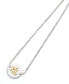 ფოტო #3 პროდუქტის Logo Disc Bolo Bracelet in Sterling Silver & 18k Gold-Plate