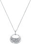 Steel necklace with distinctive pendant Chic 75115C01000