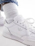 adidas Originals Court Super trainers in white and grey