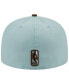 Фото #5 товара Men's Light Blue, Brown Los Angeles Lakers Two-Tone 59FIFTY Fitted Hat