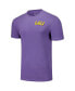 Фото #3 товара Men's and Women's Purple LSU Tigers Hyper Local Mardi Mascot T-Shirt