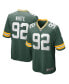 ფოტო #1 პროდუქტის Men's Reggie White Green Green Bay Packers Retired Player Game Jersey