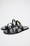 FLAT STRAPPY SLIDER SANDALS