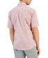 ფოტო #2 პროდუქტის Men's Regular-Fit Stretch Textured Floral-Print Button-Down Shirt, Created for Macy's