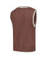 ფოტო #3 პროდუქტის Men's Brown Philadelphia Phillies Knit V-Neck Pullover Sweater Vest