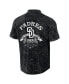 Фото #2 товара Рубашка мужская Fanatics коллекция Darius Rucker от Black Distressed San Diego Padres в дениме командного цвета с застежкой на пуговицы.