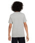 ფოტო #2 პროდუქტის Big Kids Sportswear Graphic Cotton T-shirt