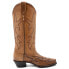 Фото #1 товара Ferrini Scarlett Embroidery Snip Toe Cowboy Womens Brown Dress Boots 8426103