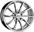 Advanti Racing Turba silver 8.5x18 ET40 - LK5/114.3 ML72.6