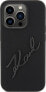 Фото #3 товара Karl Lagerfeld Karl Lagerfeld KLHCP15LSKSBMCK iPhone 15 Pro 6.1" czarny/black hardcase Silicone Karl Script