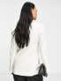 & Other Stories fitted co-ord blazer in white 34 - фото #3