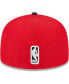 Фото #5 товара Men's Red, Navy New York Knicks 59FIFTY Fitted Hat