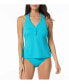 Фото #1 товара Women's Swim Nina Ruffled Trim Tankini Top