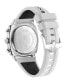 Фото #3 товара Men's Wildcat White Silicone Strap Watch 40mm