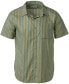 Men's Aerobora Patterned Button-Up Short-Sleeve Shirt