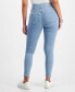 Petite High-Rise Seamed Pull-On Skinny Jeans, Created for Macy's