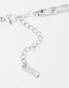 Фото #4 товара Petit Moments allegra multirow stainless steel dainty necklaces in silver